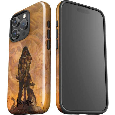Barbarian by Frazetta iPhone 16 Pro Max Impact Case